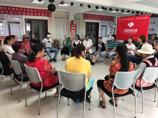 醫(yī)院到太和街道和平路社區(qū)開展精神障礙患者社區(qū)康復(fù)——團體心理治療活動