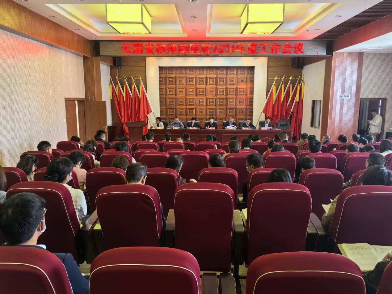 感悟思想偉力? 凝聚奮進力---量云南省精神病醫(yī)院2024年度工作會