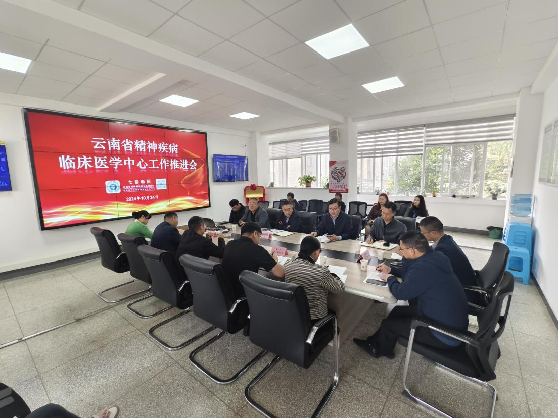云南省精神疾病臨床醫(yī)學(xué)中心工作推進(jìn)會(huì)簡訊